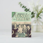 De avonturen van Bunco Babes Edition #2 Uitnodiging Briefkaart (Staand voorkant)
