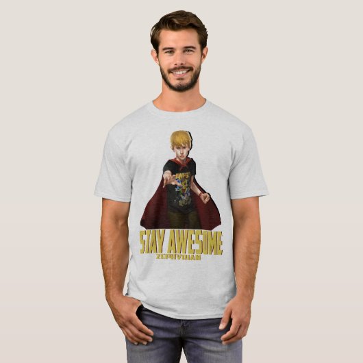 De avonturen van Captain Spirit T-shirt (Voorkant volledig)