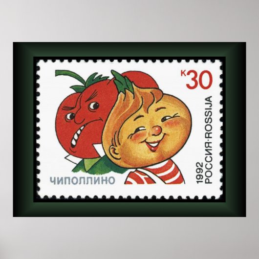 De avonturen van Cipollino~Writer: D. Rodari~*~ Poster (Voorkant)