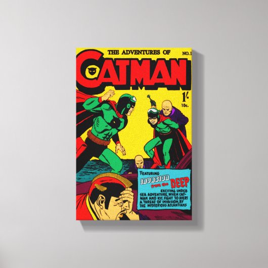 De avonturen van de Afdruk van het Canvas van het  (Voorkant)