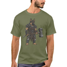 De avonturen van de Duitse herder gladiator hond