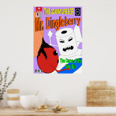 De avonturen van de heer Dingleberry Poster (Keuken)