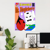 De avonturen van de heer Dingleberry Poster (Thuiskantoor)
