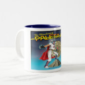 De avonturen van de Paleta Man Two-Tone Mok (Voorkant links)