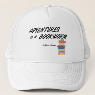 De avonturen van een boekenwurm trucker pet