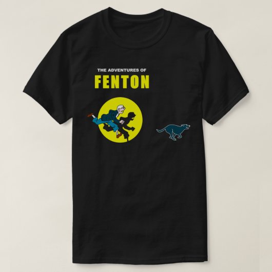 De avonturen van Fenton T-shirt (Design voorkant)