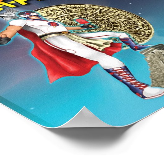 De avonturen van het Poster van het Paleta-Man (Hoek)