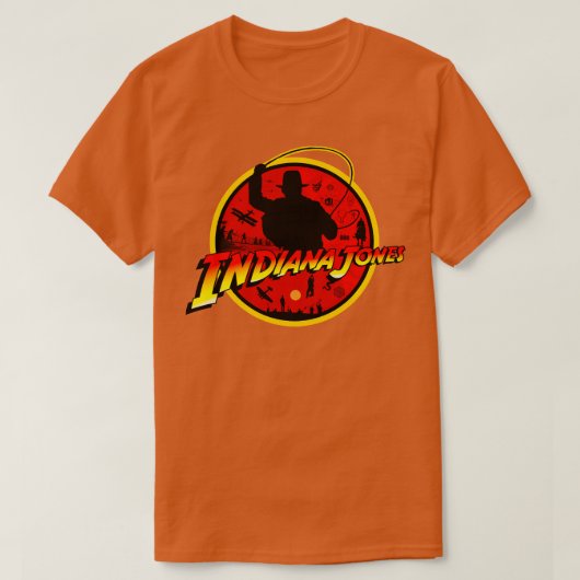 De avonturen van Indiana Jones Tshirt (Design voorkant)
