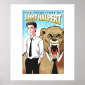 De avonturen van Jimmy Halpert Poster (Voorkant)