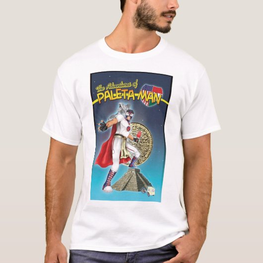 De avonturen van Paleta Man T-shirt (Voorkant)