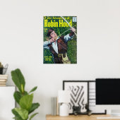 De Avonturen van Robin Hood  Poster (Thuiskantoor)
