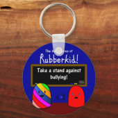 De avonturen van Rubberkid Sleutelhanger (Voorkant)