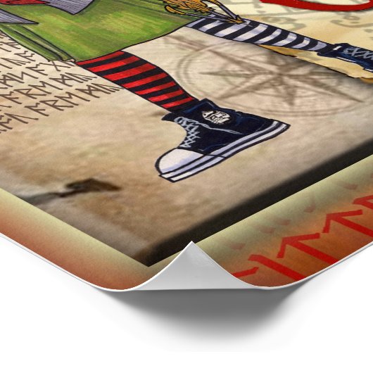 De avonturen van Scarlet Maddy Poster (Hoek)