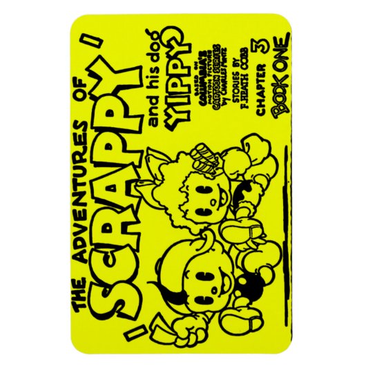 De avonturen van SCRAPPY in 1930 Magneet (Verticaal)