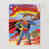 De avonturen van Superman #424 Briefkaart (Voorkant)