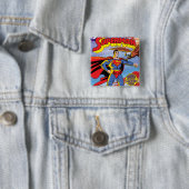 De avonturen van Superman #424 Vierkante Button 5,1 Cm (In situ)