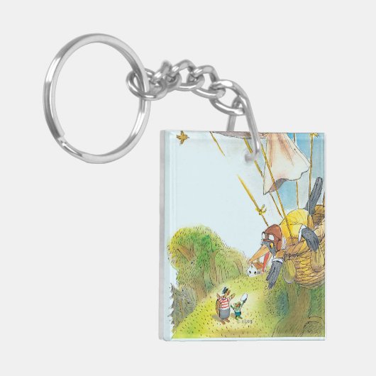 De avonturen van Ted, Ed en Caroll Sleutelhanger (Voorkant Links)