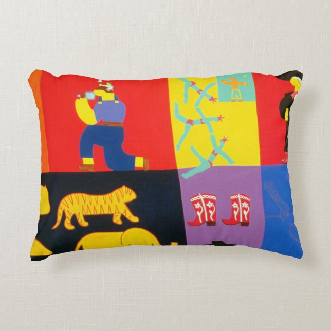 De avonturen van Tom en Luke 2002 Decoratief Kussen (Voorkant)