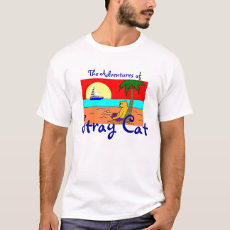 De avonturen van zwerfkatten t-shirt