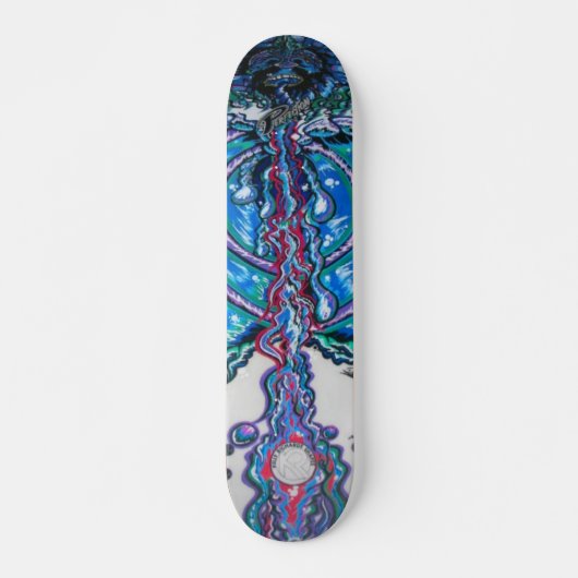 De avontuur skateboard van Poseidon (Voorkant)