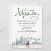 De Avontuur Verder in het Bos Verjaardag Kaart (Voorkant)