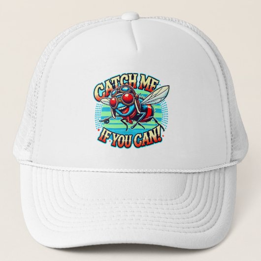 De avontuurlijke vlieg trucker pet (Voorkant)