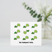 De Awkward Turtle Briefkaart (Staand voorkant)
