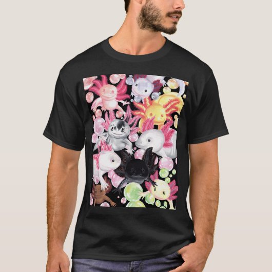 De Axolotls T-shirt (Voorkant)