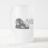 De AxPx-Mok van voorgekookte bieren Matglas Bierpul (Voorkant links)