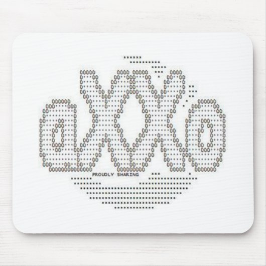 De aXXo Mousepad Muismat (Voorkant)