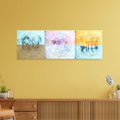 De Ayurvedische Doshas - omwikkeld canvas (Insitu (Woonkamer))