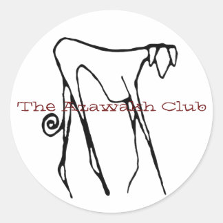 De Azawakh Club Sticker
