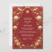 De Aziatische moderne bloemenChinees tweetalige br Kaart (Voorkant)