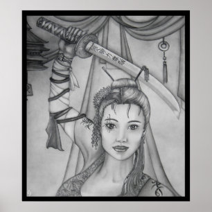 De Aziatische pers Poster