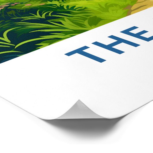 De Azoren Portugal Reisprint Poster (Hoek)