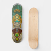 De Aztec King Persoonlijk Skateboard (Voorkant)