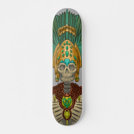 De Aztec King Persoonlijk Skateboard (Voorkant)