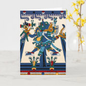 De Azteekse Kaart van Groeten (Gele Bloem)