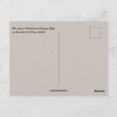 De Azure Window Gozo Malta Briefkaart (Achterkant)