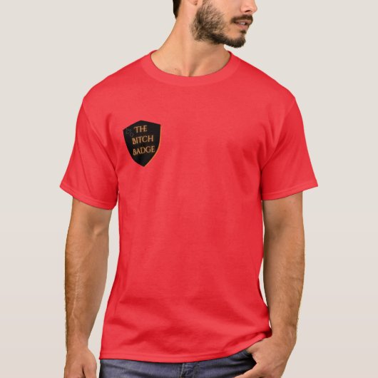 De B-badge T-shirt (Voorkant)