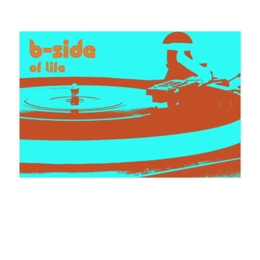 De B-kant van Life Vinyl Records T-shirt