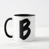 De "B" mok (Links)