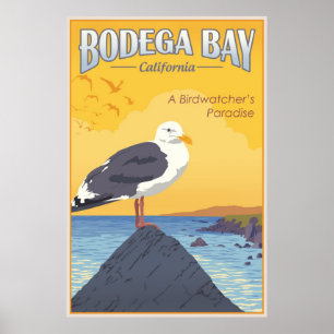 De Baai Californië van Bodega Poster