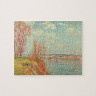 De baai en de rivier, 1901 (olie op canvas) legpuzzel