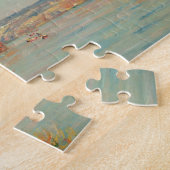 De baai en de rivier, 1901 (olie op canvas) legpuzzel (Zijkant)