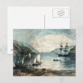 De baai van Annapolis, c.1880 Briefkaart (Voorkant / Achterkant)