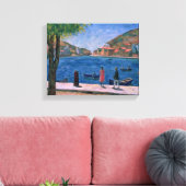 De baai van Balaklava, 1927 Canvas Afdruk (Insitu (Woonkamer))