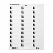 De baai van Fundy Etiket (Full Sheet)