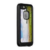 De Baai van Hanalei, de Bloemen van het Strand van LifeProof iPhone Hoesje (Achterkant / rechts)