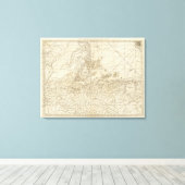 De baai van Honduras Canvas Afdruk (Insitu (Houten vloer))